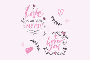 Download Hand Draw Love Ornaments - Love ornaments Collection