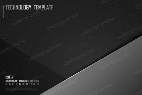 Download Abstract Modern Gradient Black Template - Black template Collection