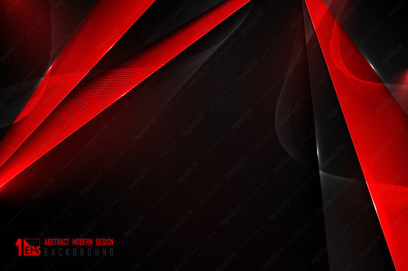 Download Abstract Gradient Red and Black Template - Black template Collection