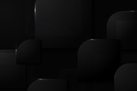 Download Abstract Gradient Modern Black Template - Black template Collection