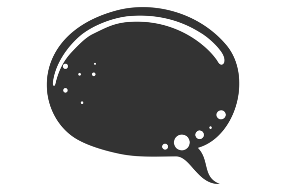Download Comic Speech Bubble Black Template. Empt - Black template Collection