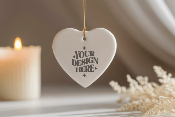 Download Christmas Love Ornaments Mockup - Premium Bundle