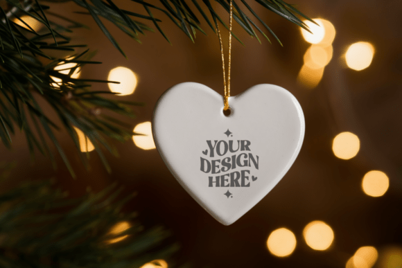 Download Christmas Love Ornaments Mockup - Premium Bundle